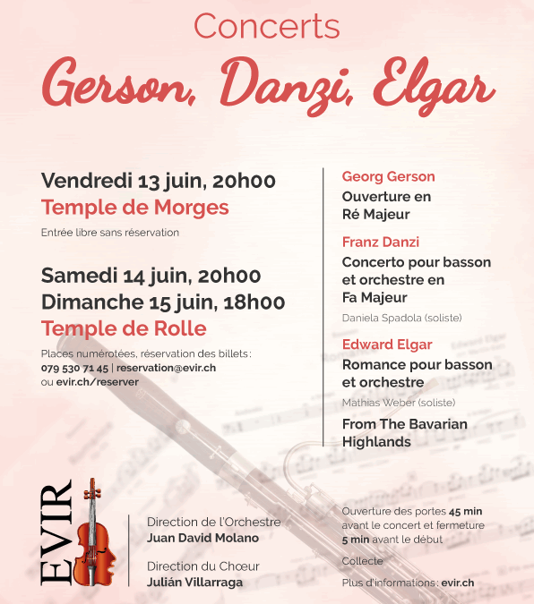 Concerts Printemps 2025